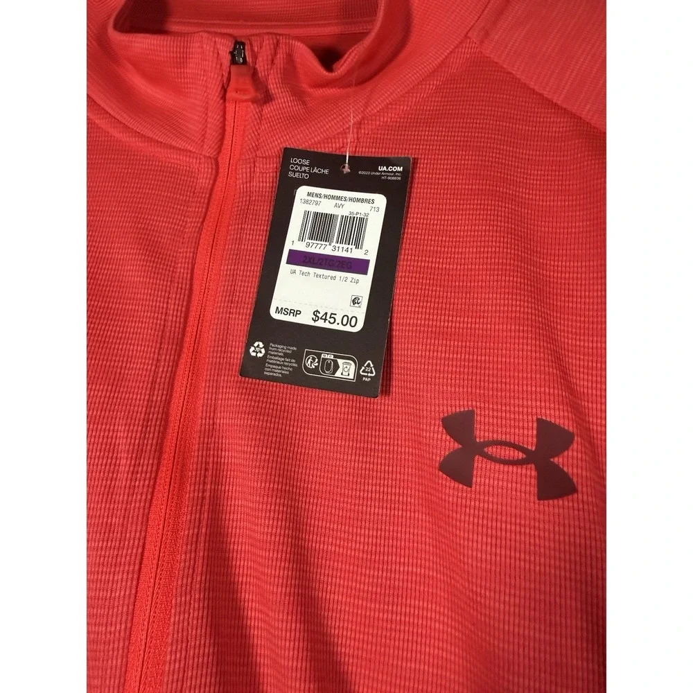 Under Armour Velocity 2.0 Men's 1/4‎ Zip Pullover 2XL